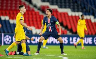 Marquinhos renovou seu contratobwin app loginjaneiro até 2024 com o PSG(Foto: ALEXANDRE SIMOES / AFP)