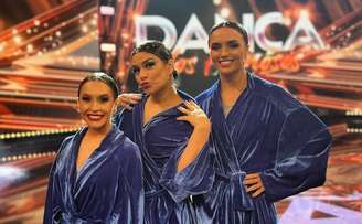 Carla Diaz, Priscila Fantin e Rafa Kalimann na final da Dança dos Famosos em 2023