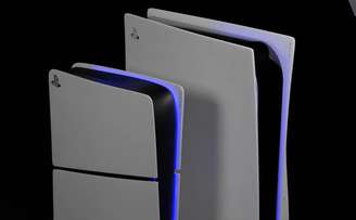 O novo PS5 Slim é 30% menor que o modelo original.