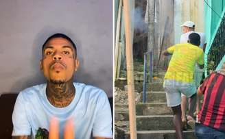 Rodrigo Batista, à esquerda, é diretor do grupo 'Fatos de Favela'