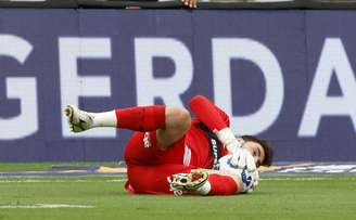 Rafael faz boas defesas contra o Atlético-MG (Photo by Rubens Chiri)