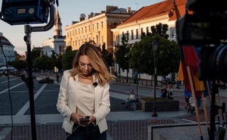 Natasha é correspondente da CNN