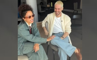 Alice Carvalho e Gabriel Leone estão com novo visual