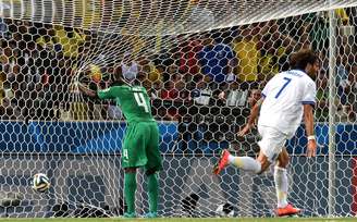 <p>Grécia conquistou vitória histórica com gol nos acrescimos e eliminuou africanos da Copa do Mundo</p>