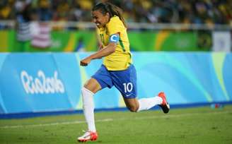 Marta está presente no evento que acontece nesta sexta-feira no Maracanã (Foto: Roberto Castro/ Brasil2016)