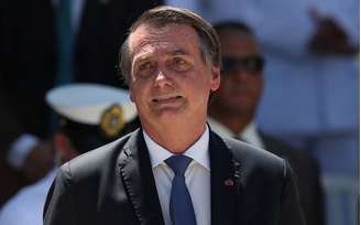 Presidente Jair Bolsonaro durante cerimônia no Rio de Janeiro
07/03/2019 REUTERS/Ricardo Moraes