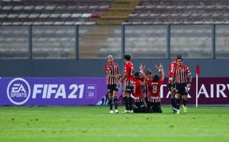 São Paulo venceu o Sporting Cristal por 3 a 0 no Peru (Foto: Staff Images / CONMEBOL)