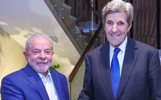 Lula e o enviado climático dos EUA, John Kerry