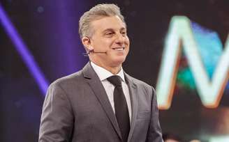 O apresentador Luciano Huck durante apresentação do 'Melhores do Ano'