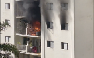 Incêndio atinge prédio na zona sul de SP; vítima salta de 6º andar para tentar escapar do fogo