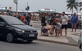 Três são detidos após briga entre torcedores do Fluminense e Argentinos Juniors no RJ