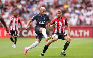 Richarlison foi o principal atacante do Tottenham 