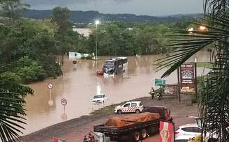 BR-470, em Agronômica, no Vale do Itajaí.