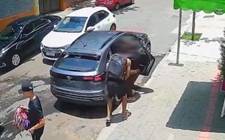 Criminosos roubam carro em frente à escola em Belo Horizonte