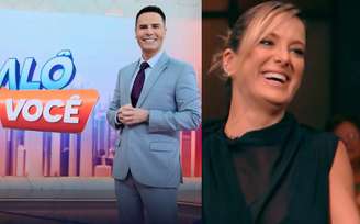 Ticiane Pinheiro e Luiz Bacci ' em guerra de audiência Record x SBT