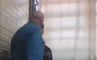 Professor antes de bater em aluno do DF