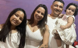 Família da bebê atingida pela bala perdida em 31 de dezembro de 2025 em Cidade Tiradentes, na zona leste de São Paulo