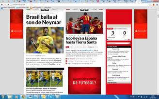 Jornal Marca exaltou atuação do novo jogador do Barcelona