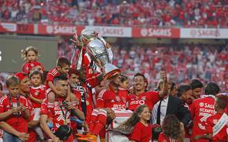 Benfica levantou o troféu de campeão português, que já estava assegurado