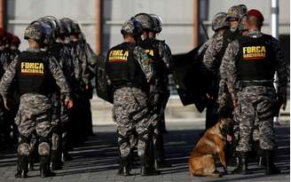 Soldados da Força Nacional, no Rio de Janeiro 05/07/2016 REUTERS/Bruno Kelly