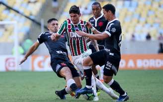 Fluminense e Vasco chegam ameaçados na última rodada do Brasileirão (Foto: LUCAS MERÇON / FLUMINENSE F.C.)
