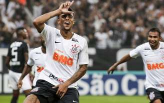 Gustagol marcou o segundo gol do Timão no clássico contra o São Paulo (Foto: Rodrigo Gazzanel/RM Sports)