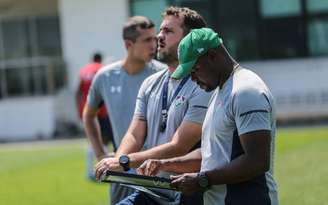 O Fluminense quer continuar no caminho da vitória com Marcão, agora efetivado no cargo (Foto: Lucas Merçon/Fluminense)