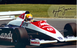 A primeira vitória de Ayrton Senna foi em 1984 (Foto: Divulgação)