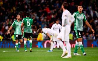 Real Madrid deixou escapar pontos no Santiago Bernabéu (Foto:OSCAR DEL POZO / AFP)