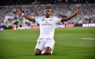 Rodrygo é cada vez mais titular no Real Madrid (Foto: Pierre-Philippe Marcou / AFP)