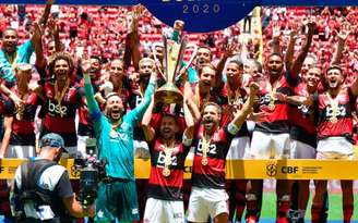 Flamengo conquistou o título da Supercopa do Brasil 2020 (Foto: Eduardo Carmim/Photo Premium)