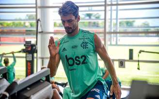 Rodrigo Caio iniciou a temporada 2020 com problemas de lesão (Foto: Marcelo Cortes / Flamengo)
