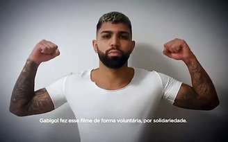 Gabigol nasceu em São Bernardo e participou de campanha do combate ao coronavírus (Foto: Reprodução)