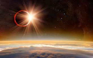Saiba tudo sobre os eclipses - Crédito: muratart/Shutterstock