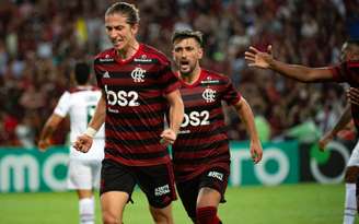 Filipe Luís chegou ao Flamengo em julho de 2019 (Foto: Alexandre Vidal / Flamengo)