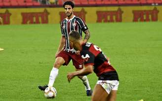 Hudson, durante a final do Carioca contra o Flamengo, no Maracanã (Foto: MAILSON SANTANA/FLUMINENSE FC)