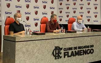 Bernardinho foi anunciado pelo Sesc em coletiva sem público na Gávea (Foto:Divulgação/Flamengo)