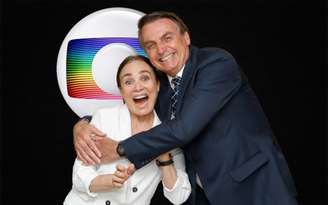 Regina Duarte passou a ser 'escondida' pela Globo depois de fortalecer laços com o presidente Bolsonaro