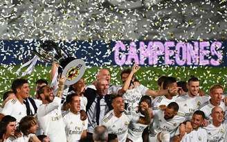 Real Madrid é o atual campeão do Campeonato Espanhol (Foto: GABRIEL BOUYS / AFP)