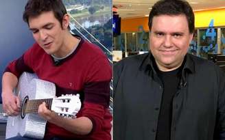 Jodar usou violão para lembrar Rodrigo Rodrigues em programa da Globo (Reprodução/Globo)