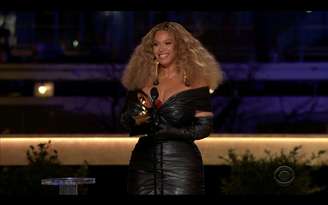 Beyonce foi a grande vitoriosa do Grammy