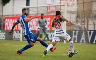 Na primeira fase, time do interior venceu por 2 a 0 (Lucas Gabriel Cardoso/Brusque FC)