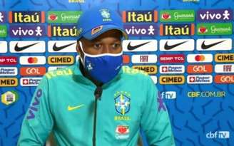 Fred vem sendo titular de Tite na Seleção (Reprodução / CBF TV)