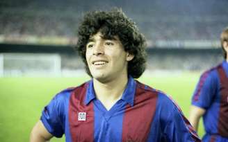 Barcelona foi o primeiro clube de Diego Maradona na Europa (Foto: Divulgação / Site oficial do Barcelona)