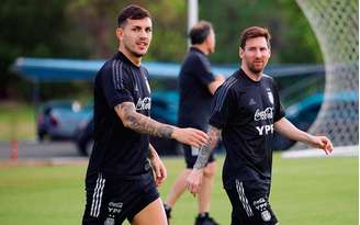 Paredes e Messi também são companheiros de seleção argentina