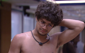 Gabriel Santana faz confusão e doa apenas 5 estalecas para a Xepa do 'BBB 23': "Sem querer''