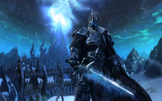 Frostmourne é a icônica espada do Lich King de World of Warcraft.