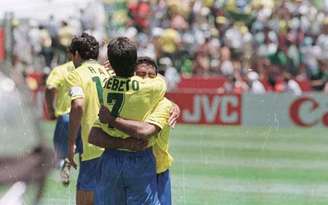 Bebeto e Romário foram cruciais no tetra do Brasil, em 1994