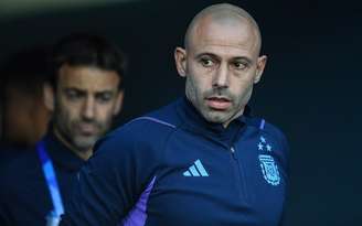 Javier Mascherano, treinador da seleção olímpica argentina de futebol