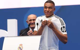 Mbappé é apresentado pelo Real Madrid